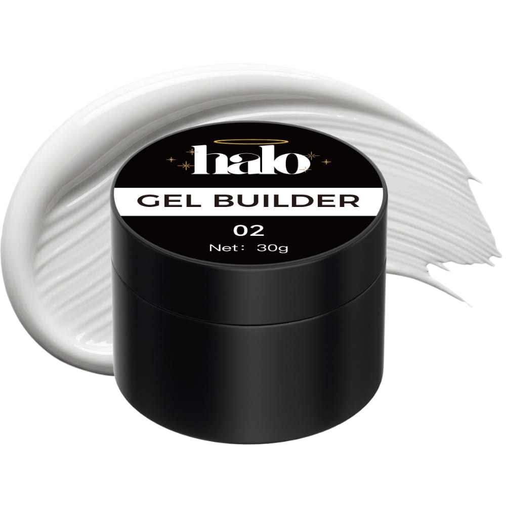 Halo Builder Gel 1oz - 02 Pure White