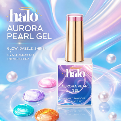 Halo Aurora Pearl Gel Collection - 24 Colors