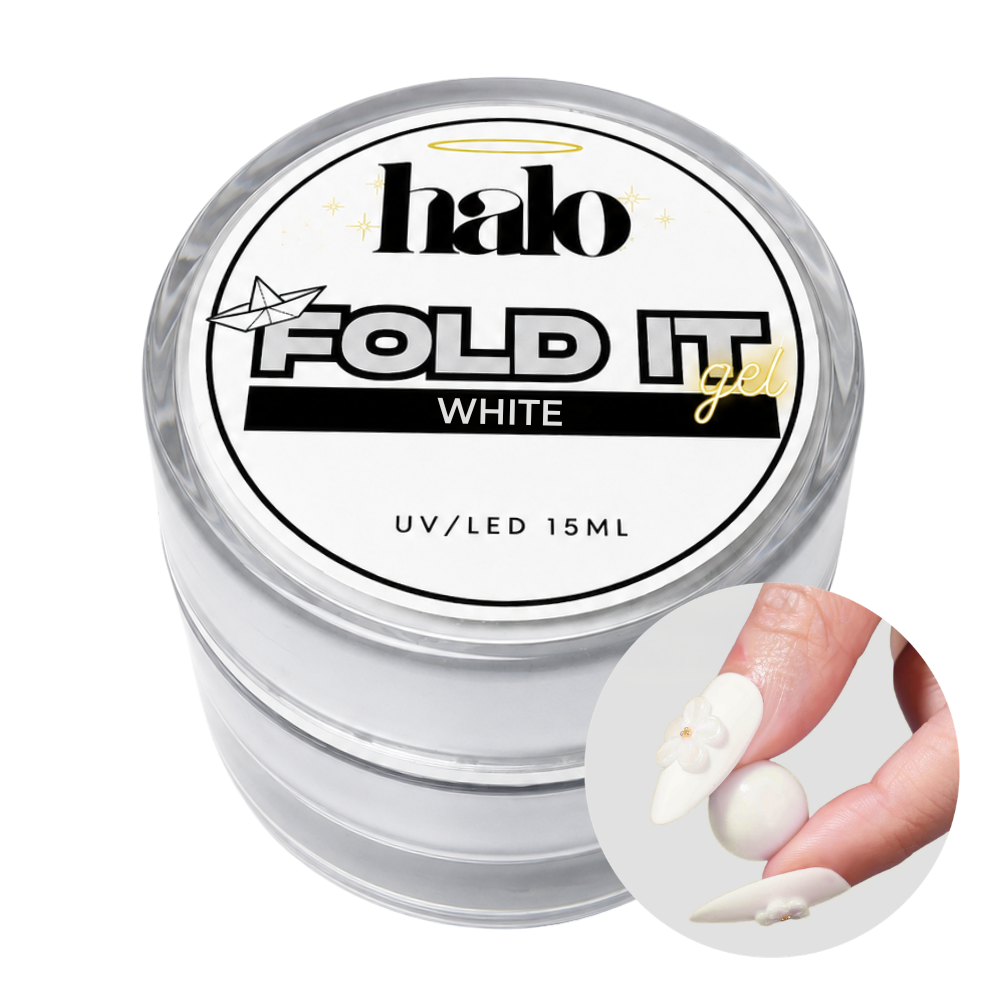 Halo Fold it Gel - White