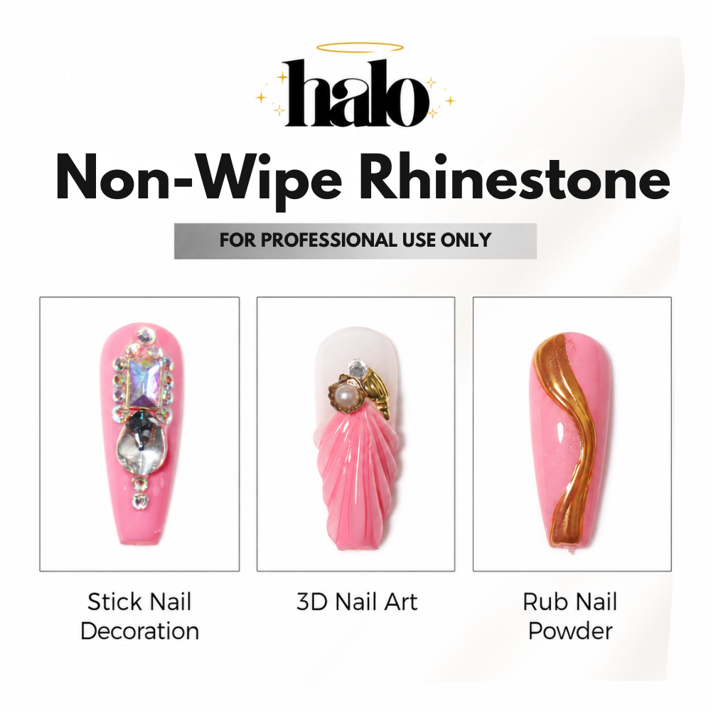 Halo Non-Wipe Rhinestone Gel 