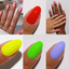 finger wearing DND Diva Summer Gel Polish Set "Island Vibes"