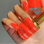 hands wearing DND DC Gel - 008 NY Islanders
