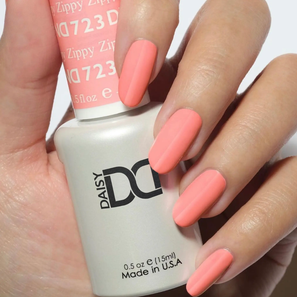 hands wearing DND Gel Polish  723 Zippy