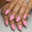 hands swatch for DND Gel Polish 592 Italian Pink