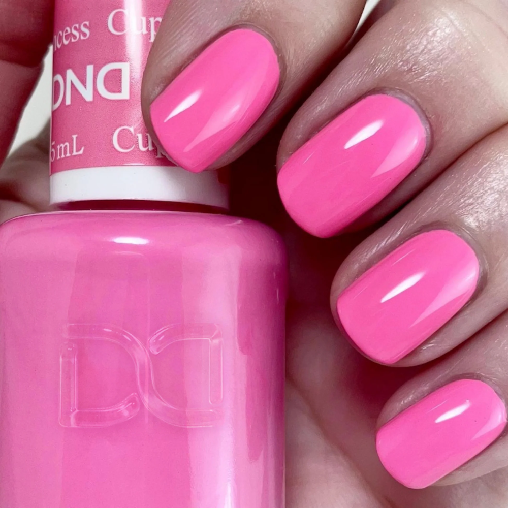 hands wearing DND Gel Polish 721 Princess Cupcake