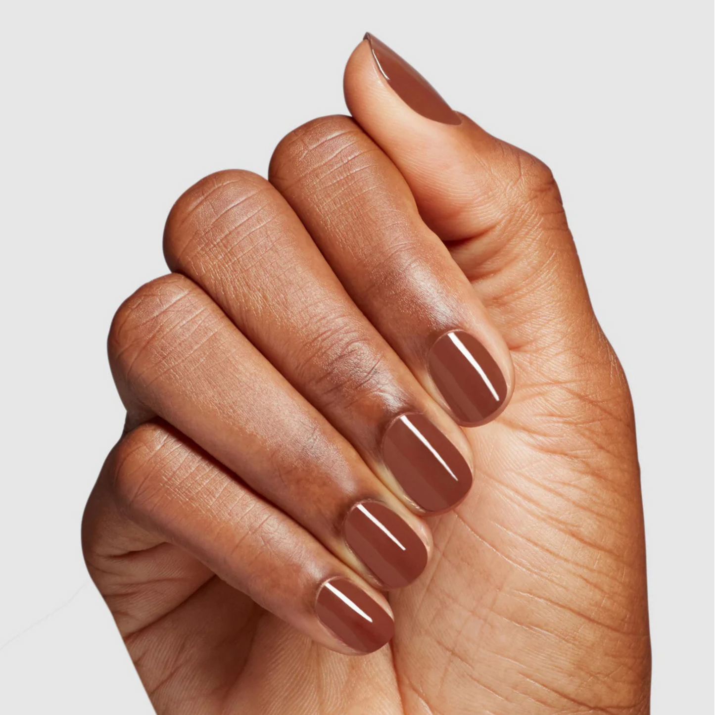 hands wearing OPI Slip Dressed Up