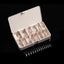 iGel Pro-X Soft Gel Nail Tips 600pc - Natural Medium Coffin open