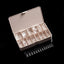 iGel Pro-X Soft Gel Nail Tips 600pc - Natural Long Square open