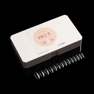 iGel Pro-X Soft Gel Nail Tips 600pc - Natural Medium Almond front