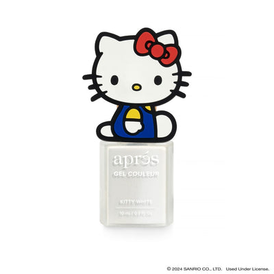 Apres x Hello Kitty Cat Eye Gel - HK104 Kitty White