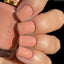 hand wearing DND DC gel polish 309 Kamikaze