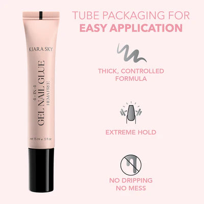 Kiara Sky 4-in-1 Gel Nail Glue info