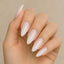 Kiara Sky Gel Builder - Milky White hand