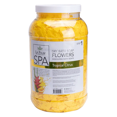 LaPalm Volcano Spa Flower Soap 1 Gallon - Tropical Citrus