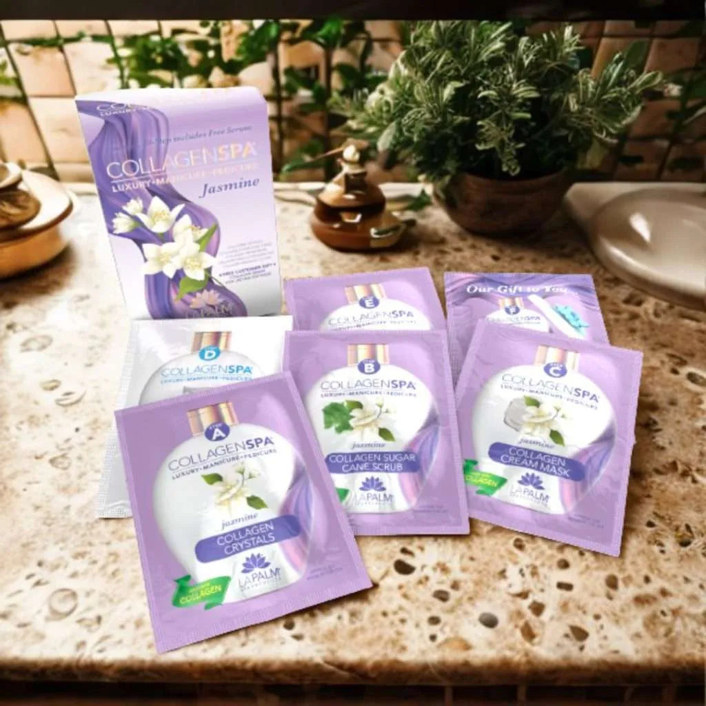 LaPalm Collagen Spa 10 Step Kit - Jasmine packets
