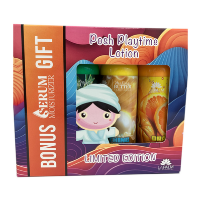 Lapalm Posh Playtime Holiday Lotion Gift Box