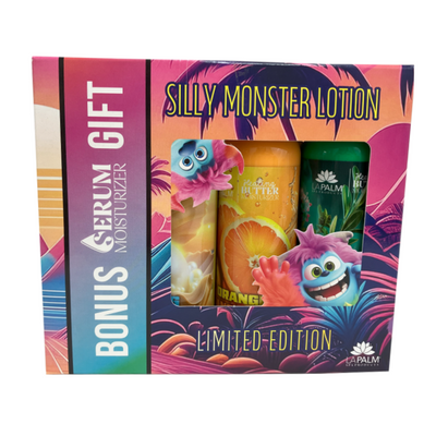 Lapalm Silly Monster Holiday Lotion Gift Box