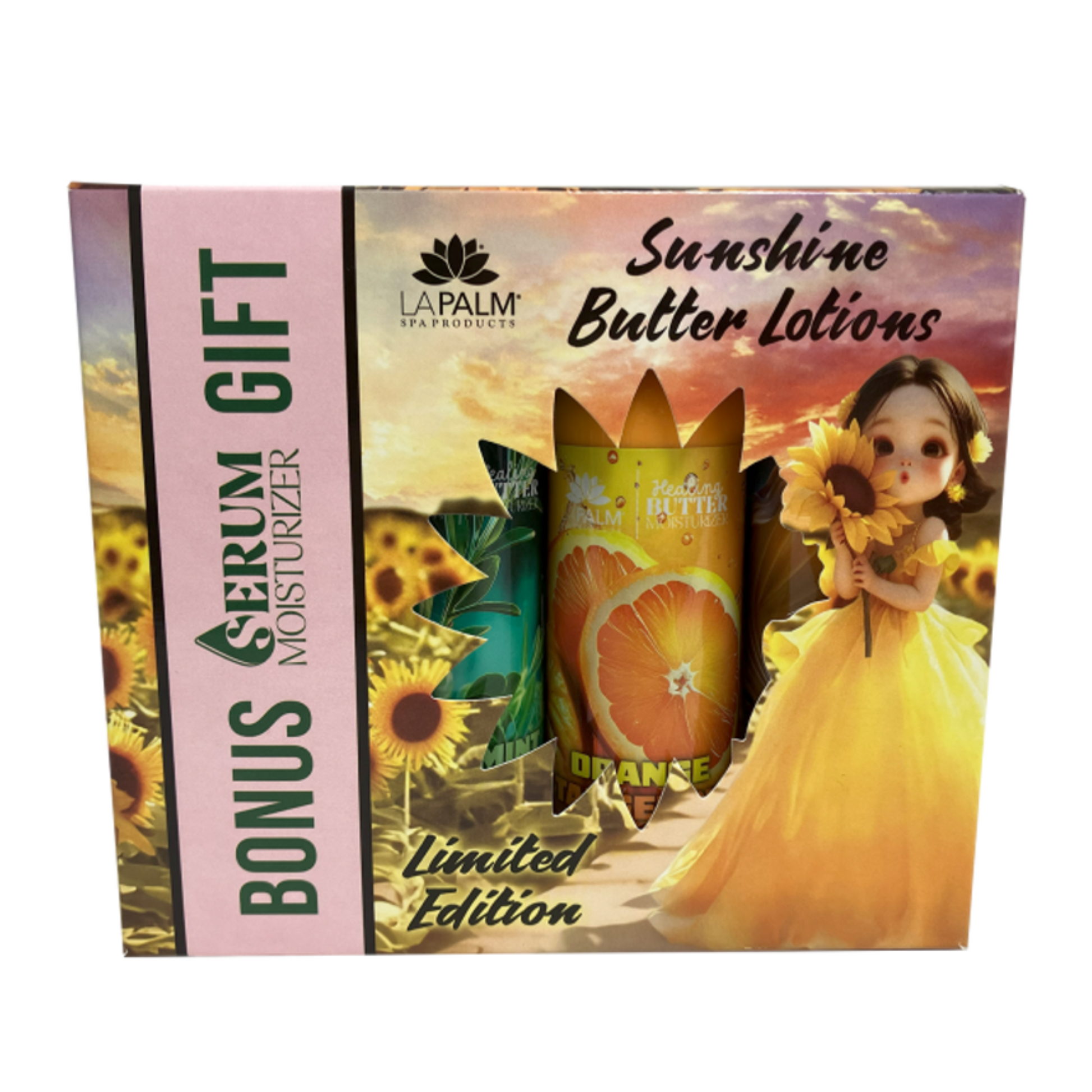 Lapalm Sunshine Holiday Lotion Gift Box