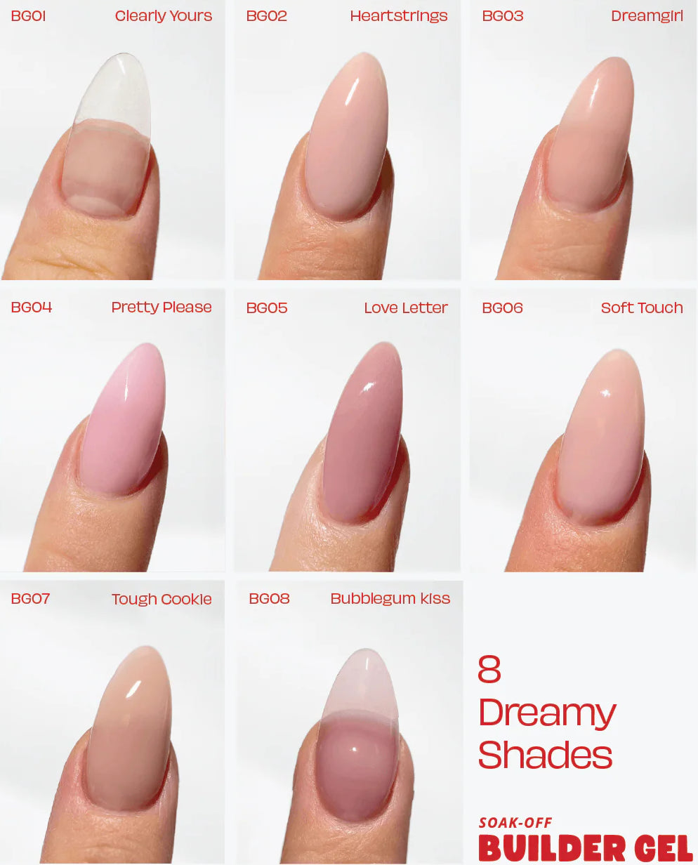 Notpolish Builder Gel 8pc Bundle nails