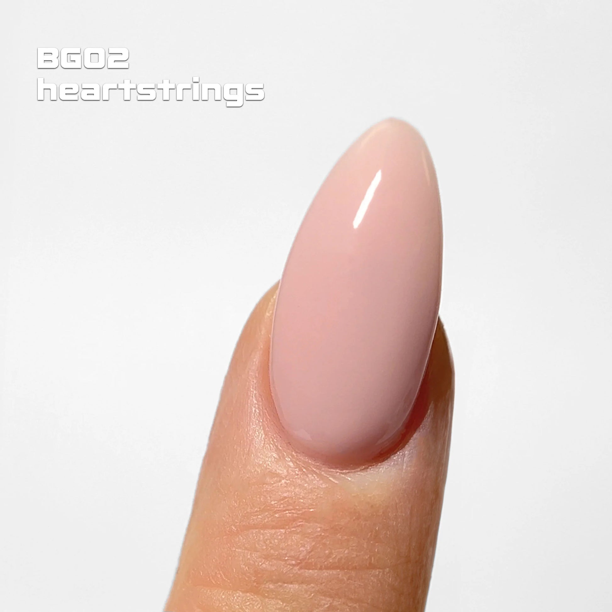 Notpolish Builder Gel - BG02 Heartstrings nail