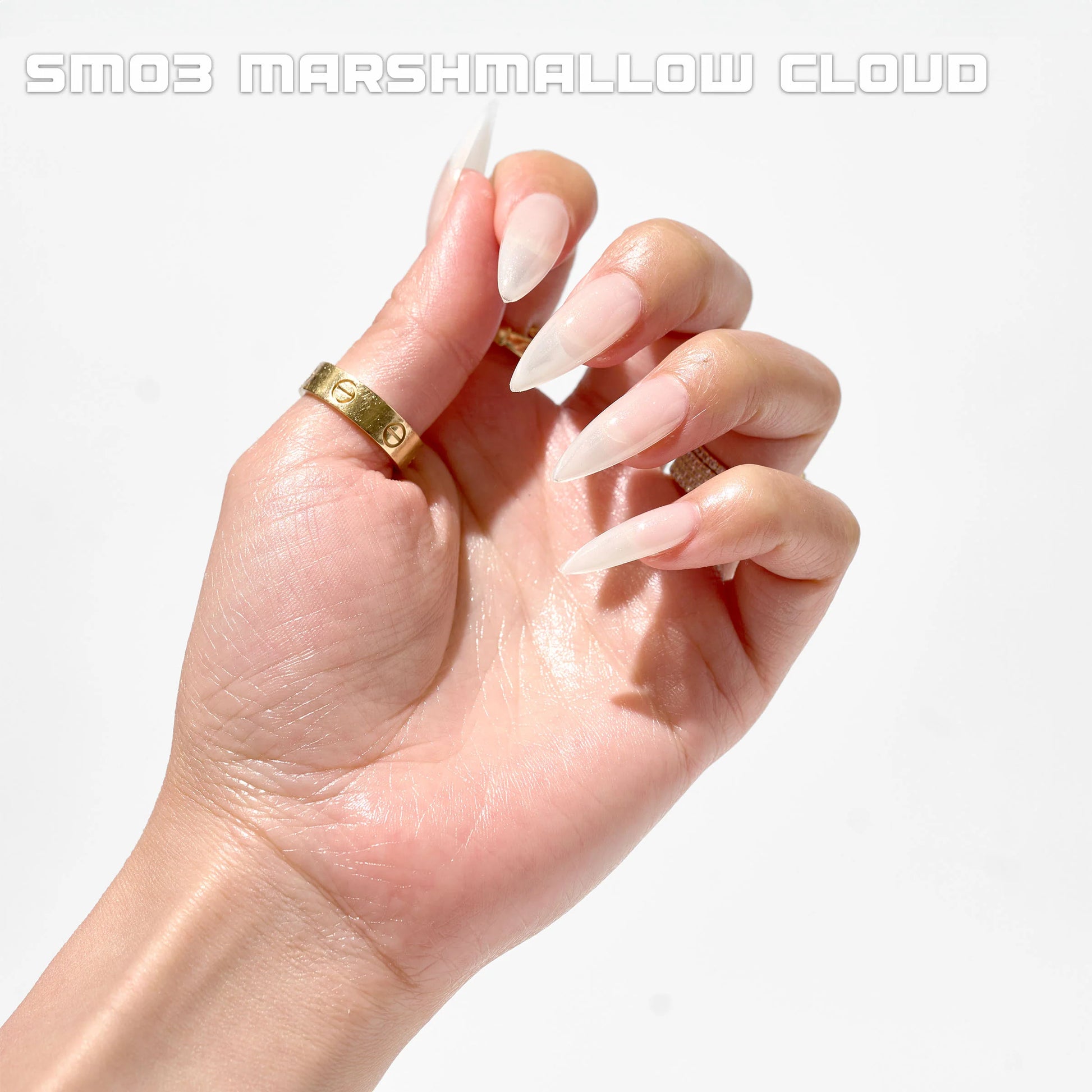 Notpolish Sheer Melts - SM03 Marshmallow Cloud Hand