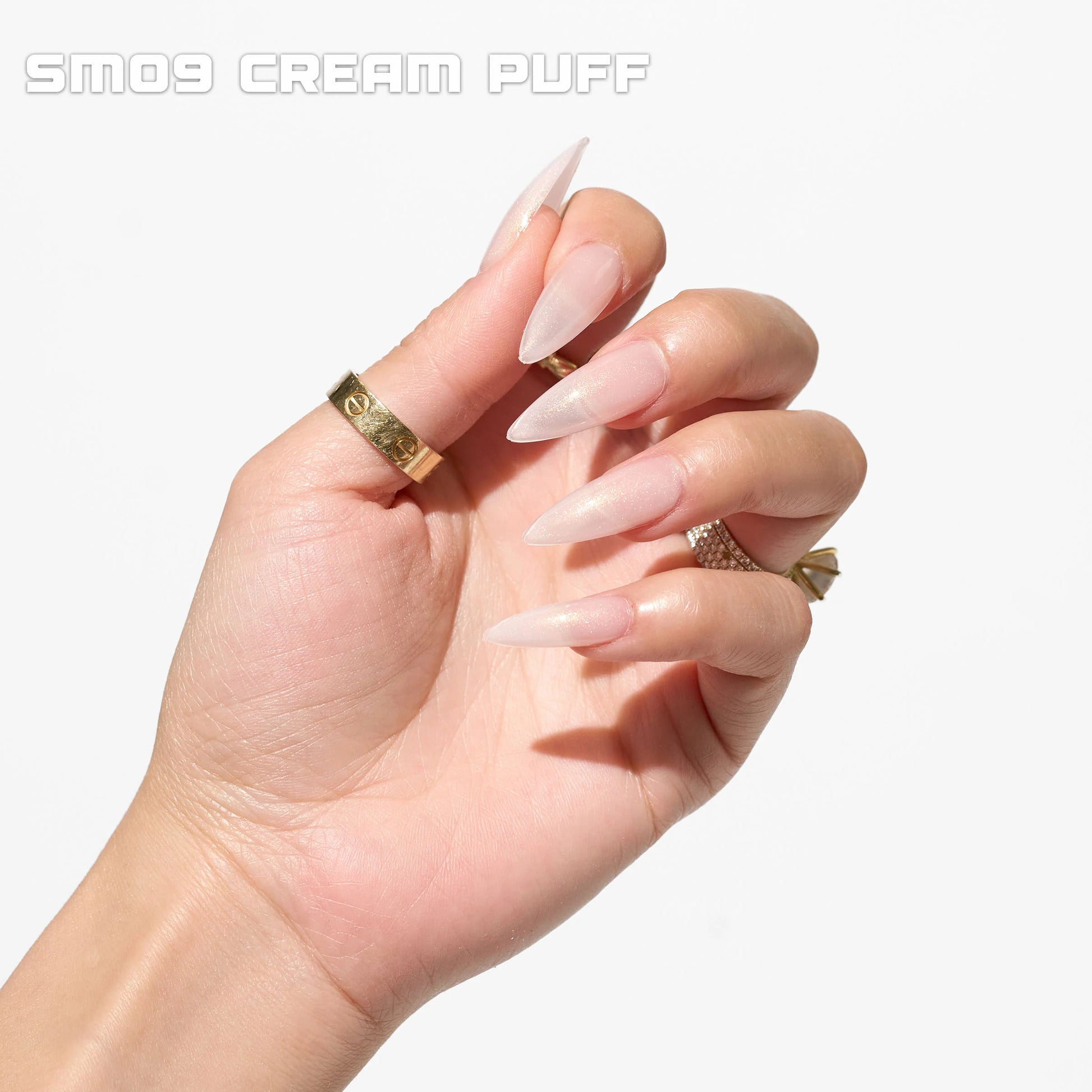 Notpolish Sheer Melts - SM09 Cream Puff Hand