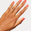 OPI Dip - S068 Shrimp Cocktail hand