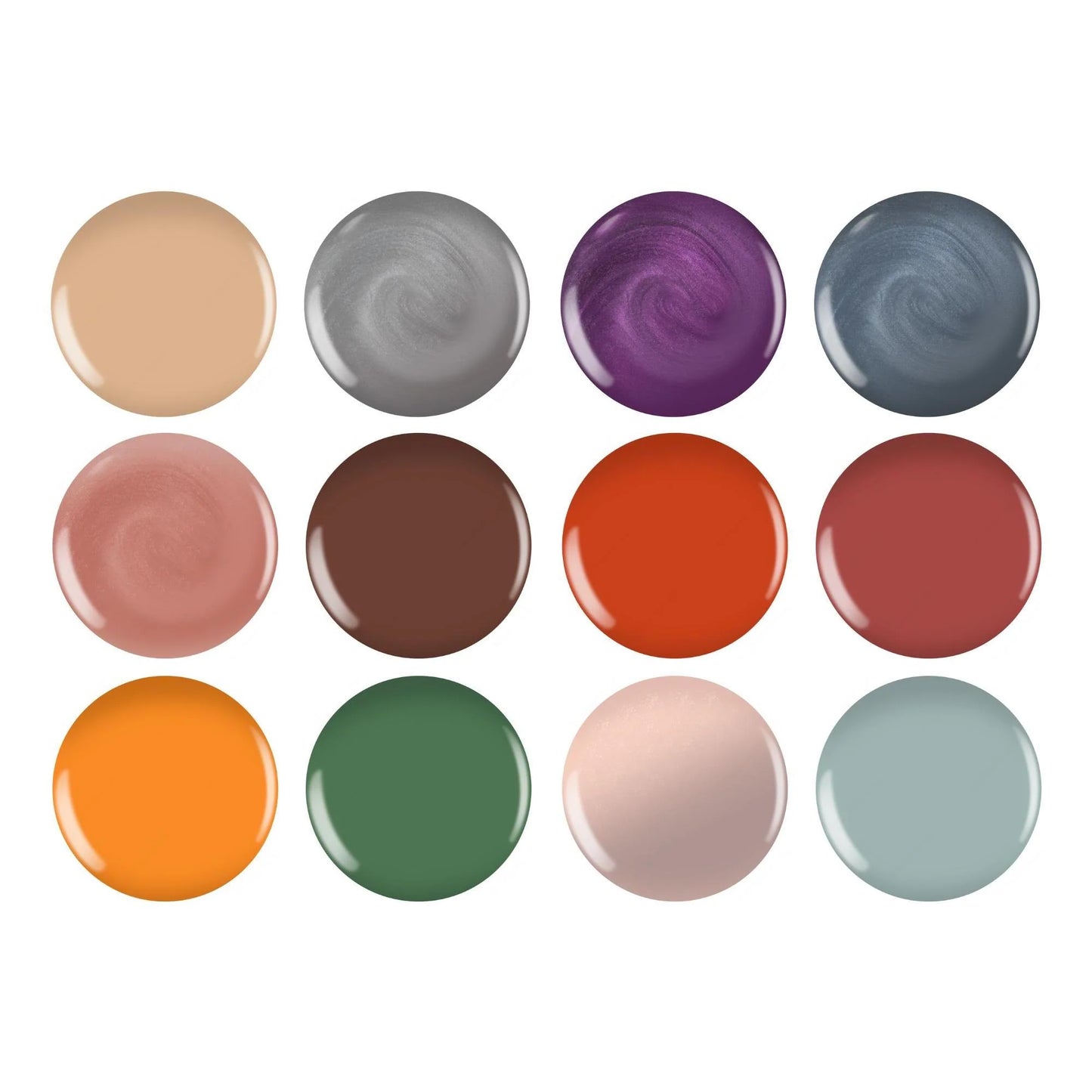 OPI What's Your Mani-tude? Fall Collection 2025 - Infinite Shine swatches