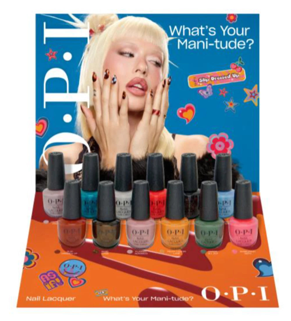 OPI What's Your Mani-tude? Fall Collection 2025 - Polish display
