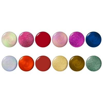 OPI "Good Enough To Treat" 2025 Infinite Shine Holiday Collection - 12 Colors swatch