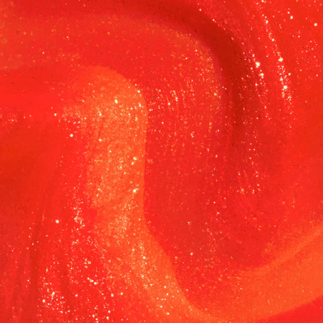 OPI Infinite Shine L202 Shock Em Orange color