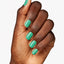 OPI Infinite Shine L205 Big Apple Green hand