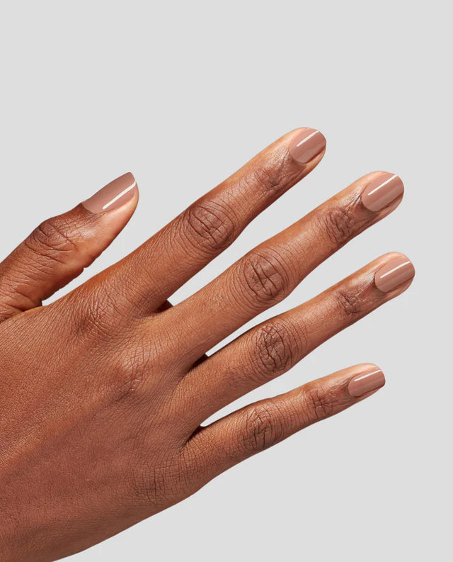 OPI Polish F027 Flannel Aerobics hand