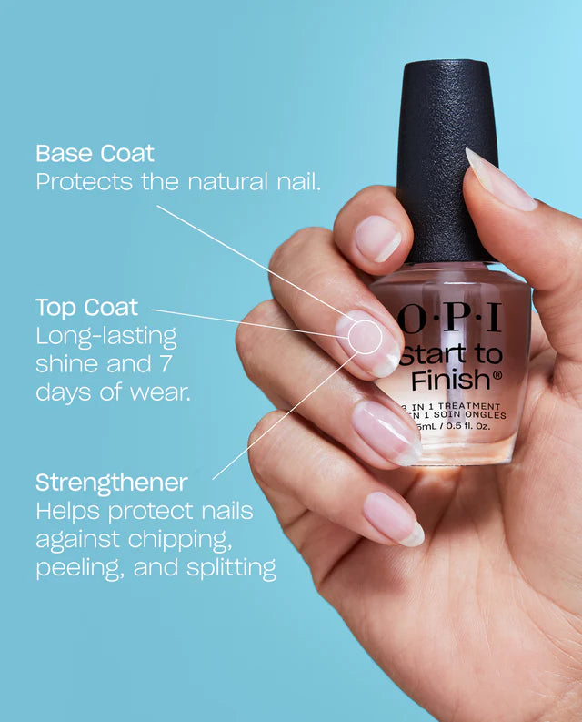 OPI Start to Finish 3-in-1 Treatment info