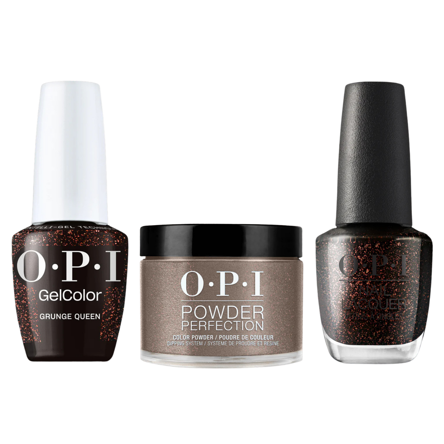 OPI Intelli-Gel Trio - F035 Grunge Queen