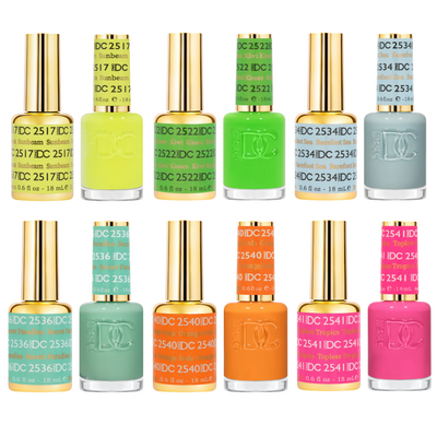 DND DC Summer Gel & Polish 6pc Bundle - Aloha Hues