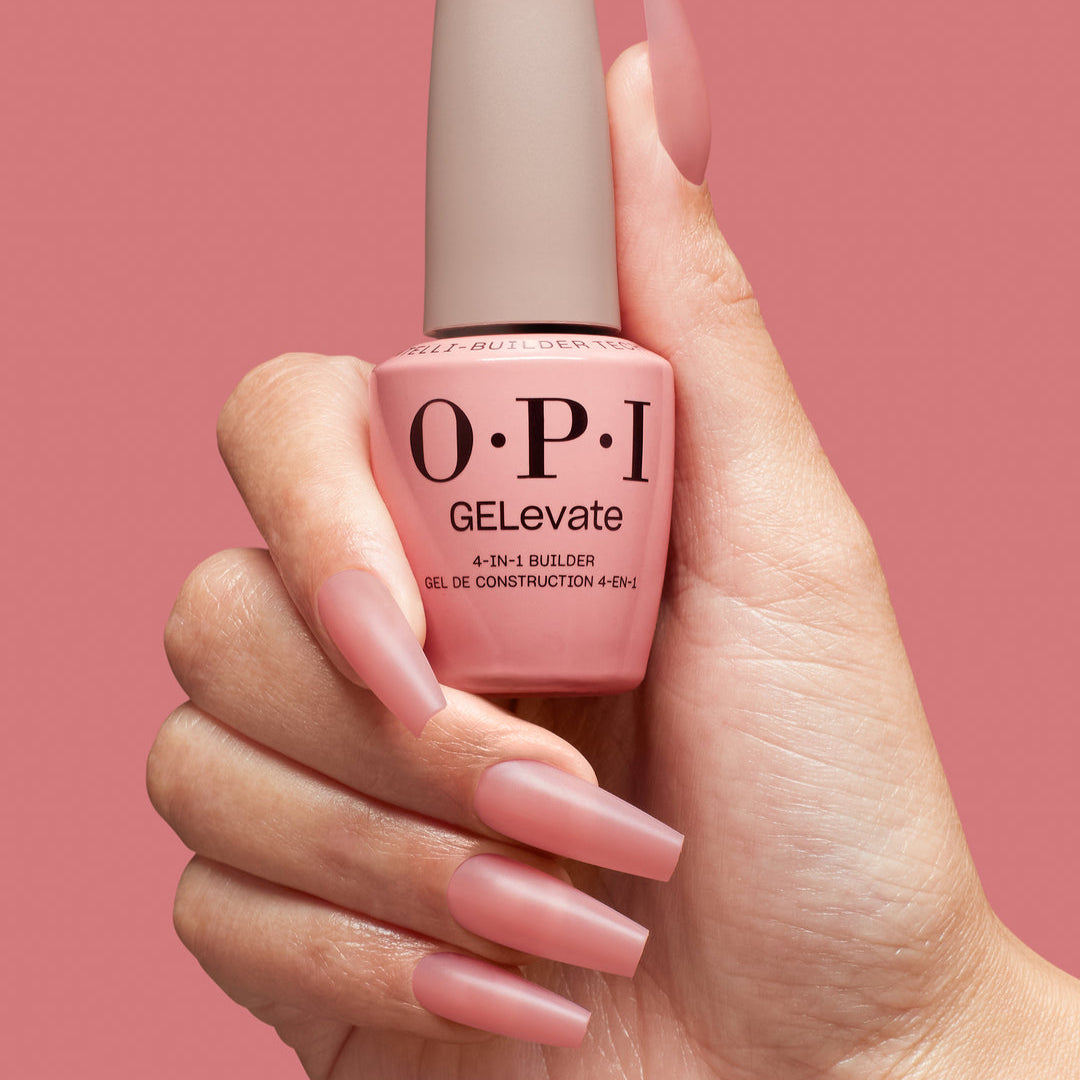 OPI Gelevate 4-in-1 Builder - B004 Pink Over-slay