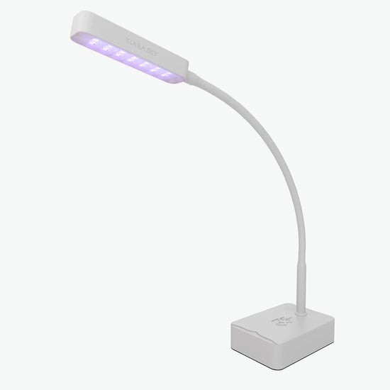 example on the flexibility on the LED Lamp