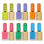 DND Diva Summer Gel & Polish 6pc Bundle - Tropical Hues