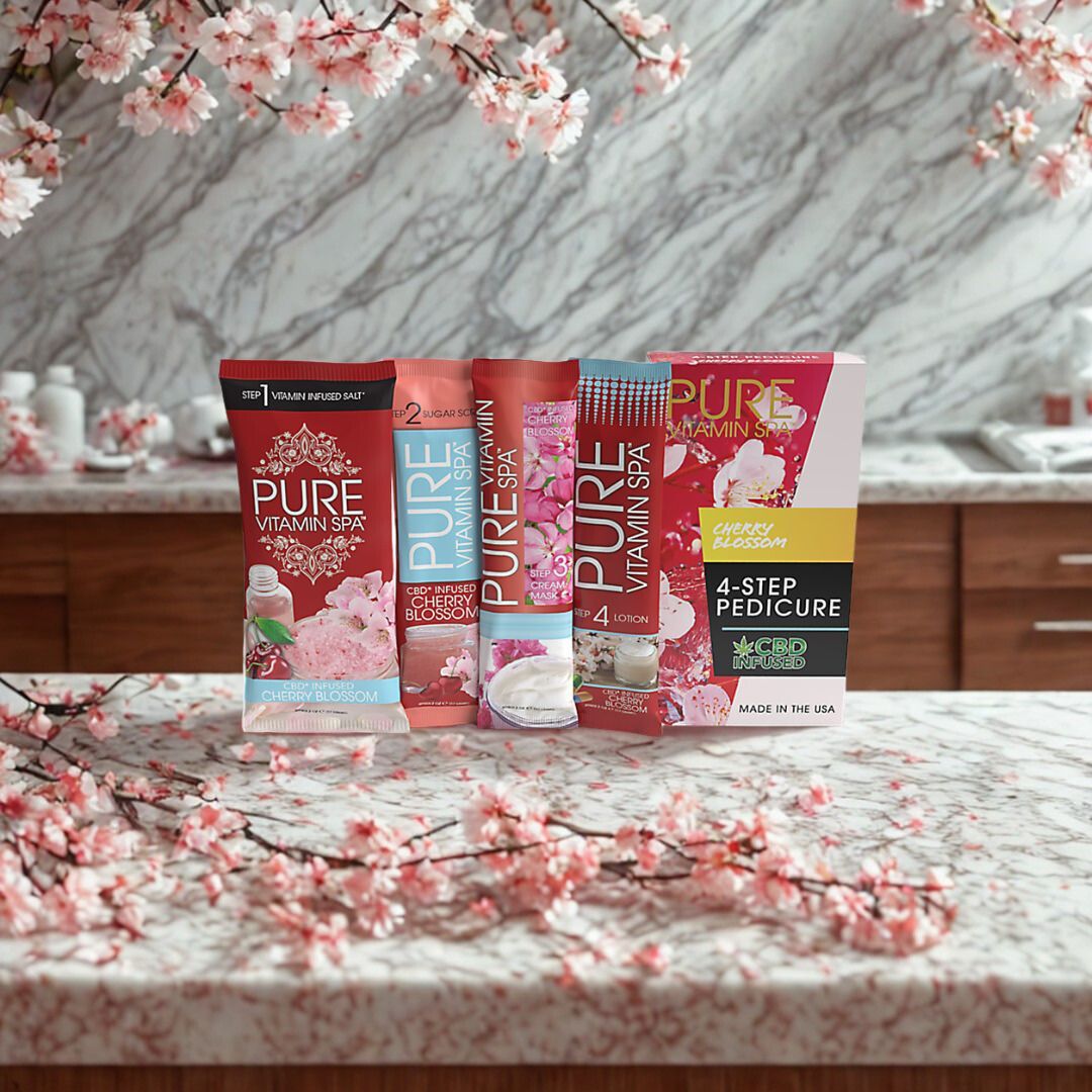 Pure Vitamin Spa 4 Step Cherry Blossom