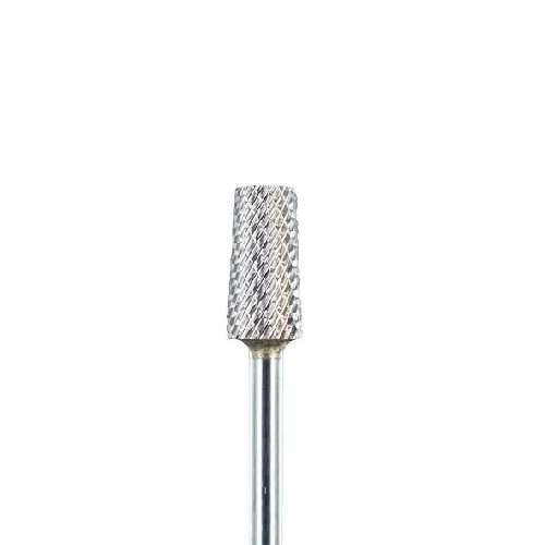 Small barrel tapered carbide nail drill bit with grit coarse..