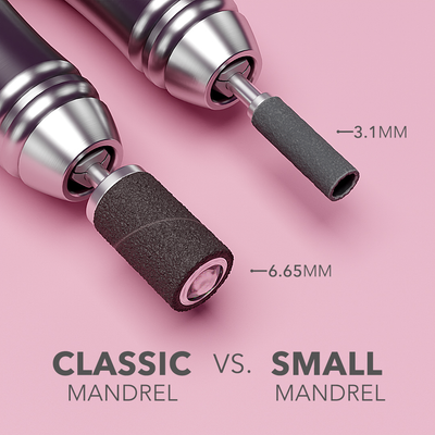 Classic Mandel v.s. small mandrel By Kiara Sky