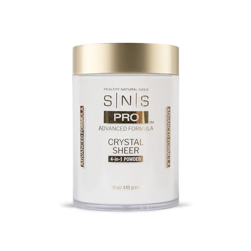 SNS Pro 4-in-1 Powder 16oz - Crystal Sheer