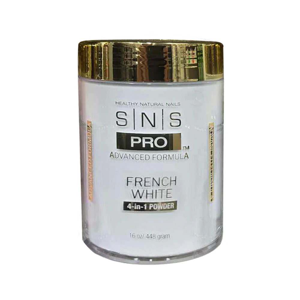 SNS Pro 4-in-1 Powder 16oz - French White