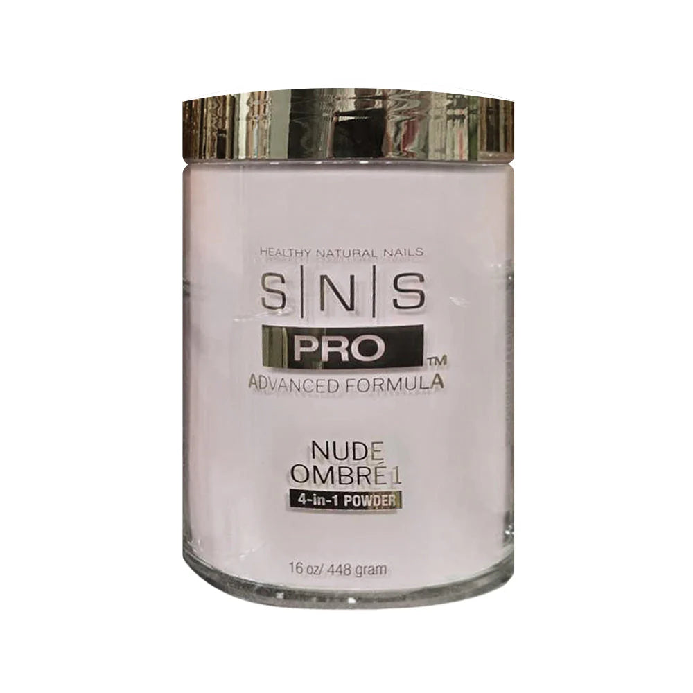 SNS Pro 4-in-1 Powder 16oz - Nude Ombre 1