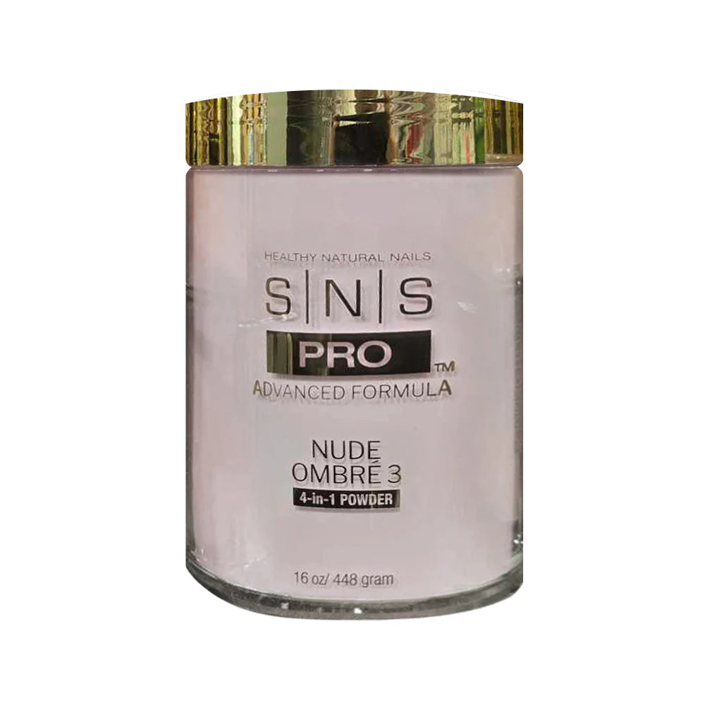 SNS Pro 4-in-1 Powder 16oz - Nude Ombre 3