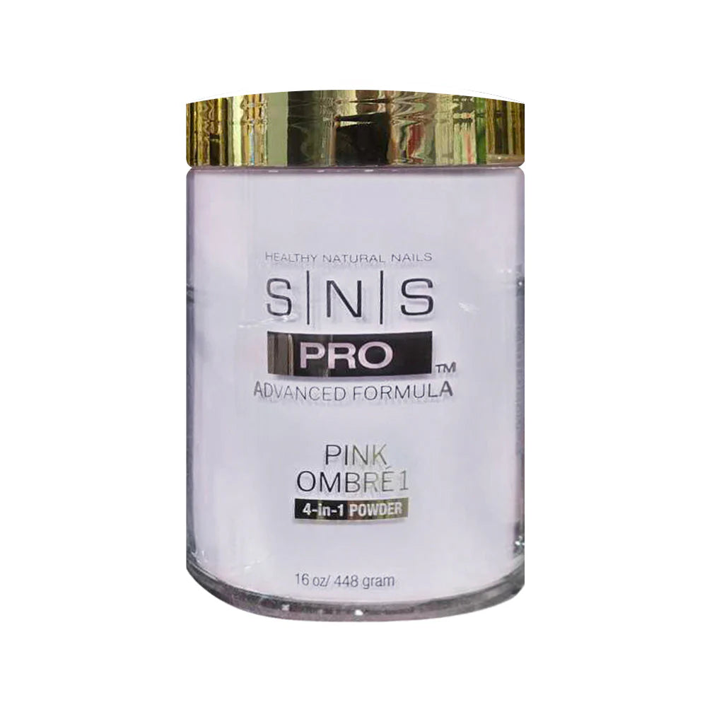 SNS Pro 4-in-1 Powder 16oz - Pink Ombre 1