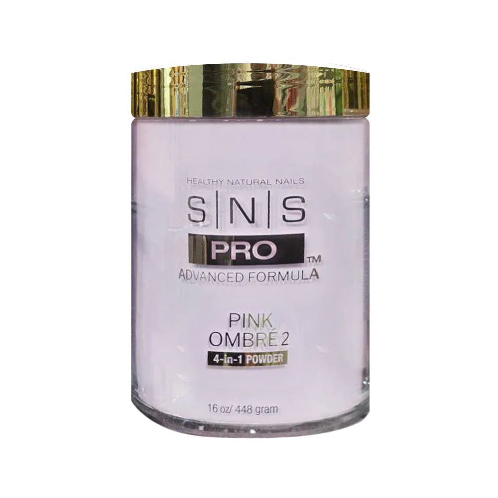 SNS Pro 4-in-1 Powder 16oz - Pink Ombre 2