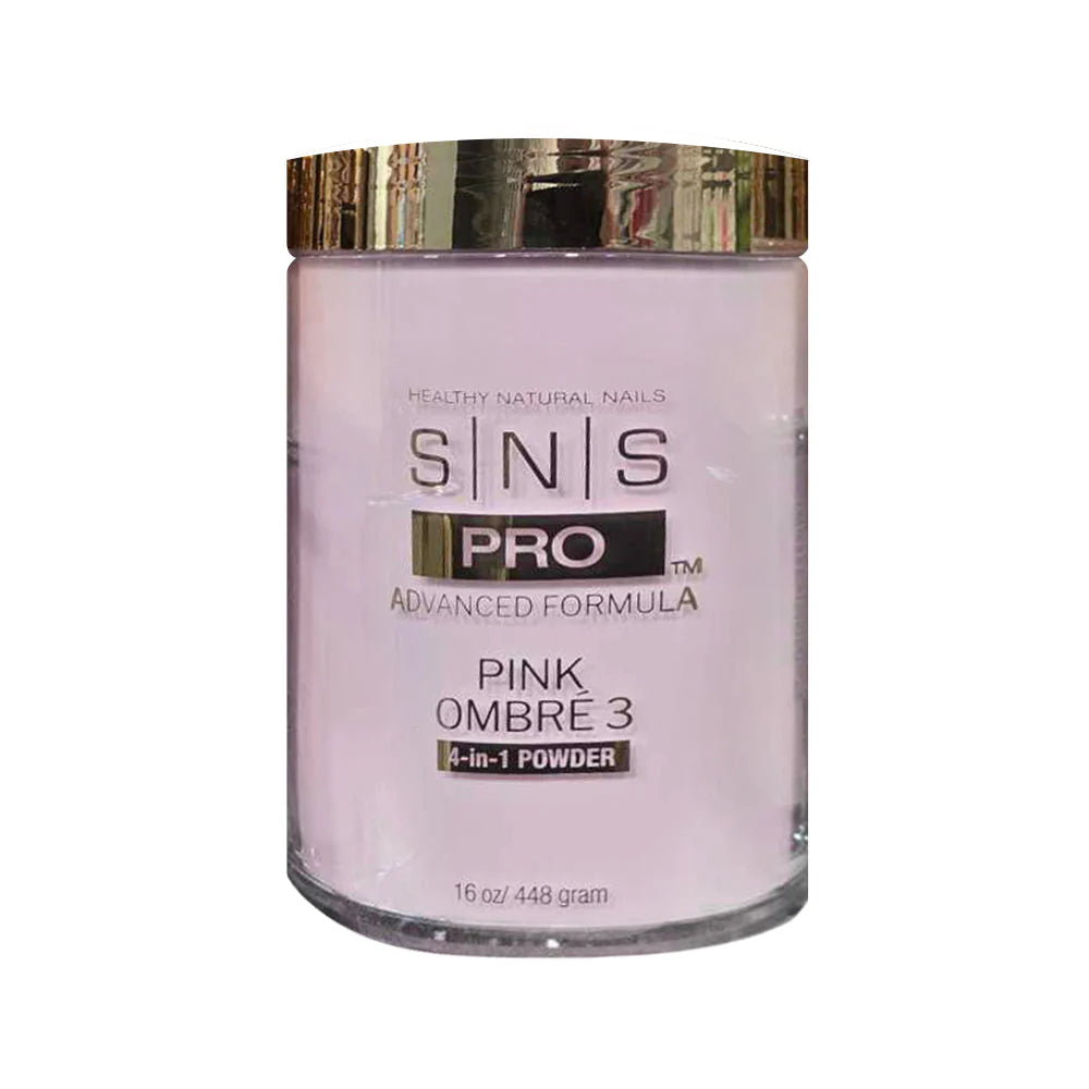 SNS Pro 4-in-1 Powder 16oz - Pink Ombre 3