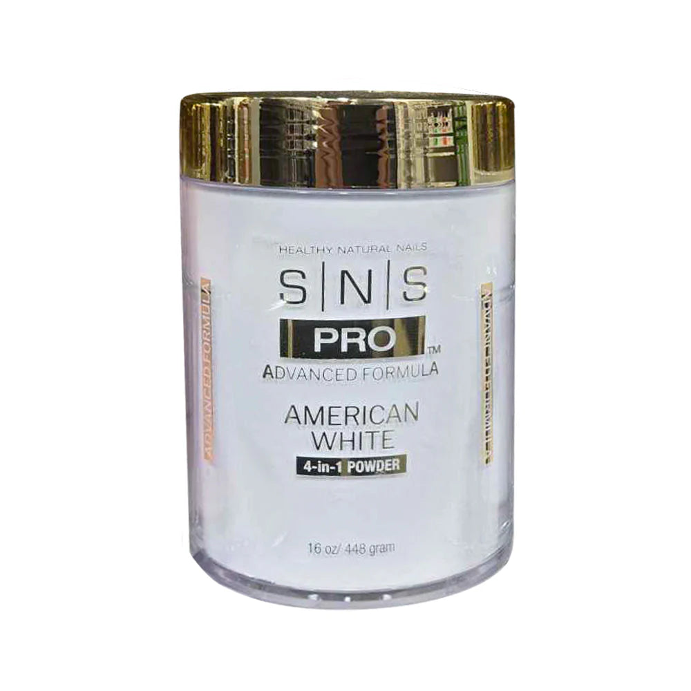 Shop SNS Pro 4-in-1 Powder 16oz - American White